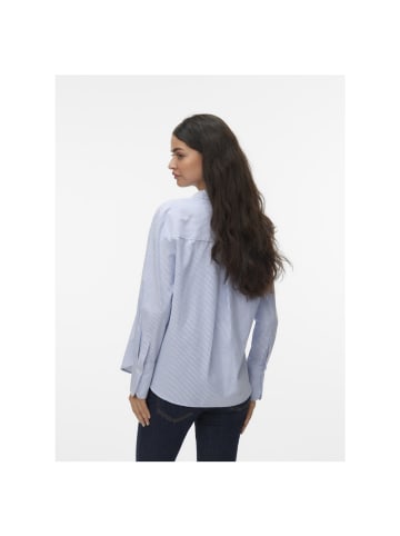 Vero Moda Langarmbluse in palace blue