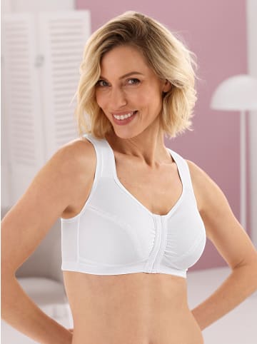 WITT WEIDEN Vorderverschluss-BH ohne Bügel in weiß