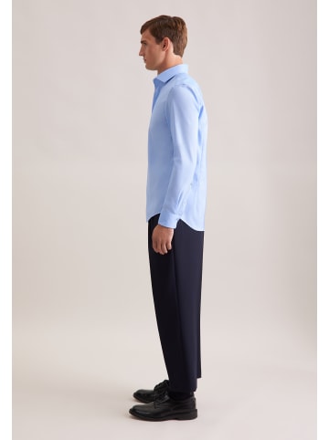 Seidensticker Business Hemd Slim in Mittelblau