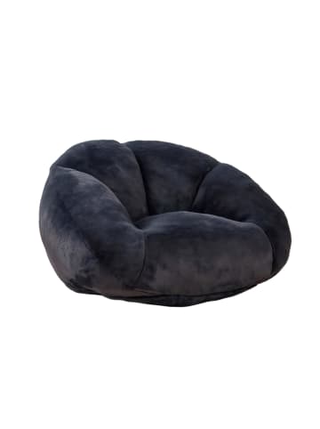 ABRIHOME Sitzsack Sofa in Schwarz, 100x90x57 cm