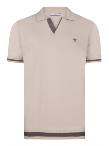 Felix Hardy Poloshirt Kurzarm in Beige