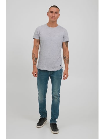 BLEND T-Shirt BHWhitson 20713518 ME T-Shirt mit Rundhalssausschnitt in Grau