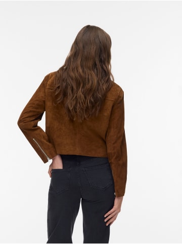Vero Moda Jacke aus Wildleder in Dachshund
