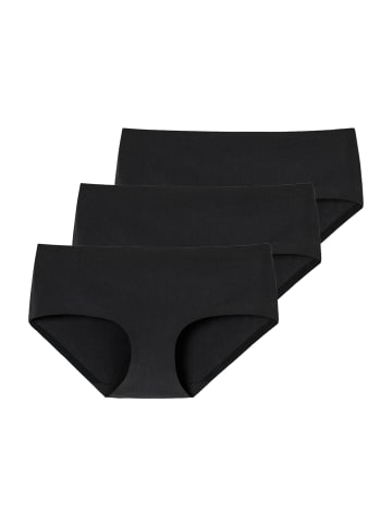 Schiesser Panty Invisible Cotton in Schwarz