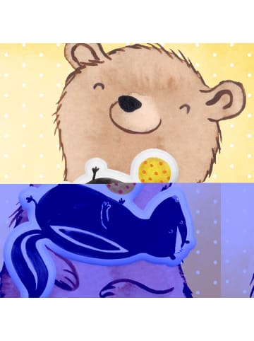 Mr. & Mrs. Panda Formkissen Stinktier Ball ohne Spruch in Weiß