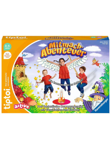 Ravensburger Aktionsspiel ACTIVE Mitmach-Abenteuer 3-5 Jahre in bunt