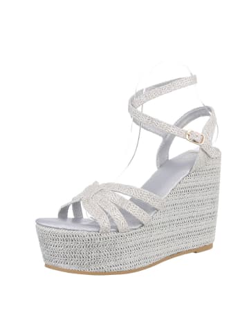 Ital-Design Sandale & Sandalette in Silber