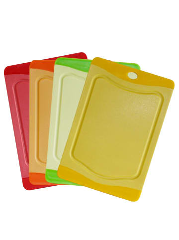 Stoneline Schneidebrett 20x14 cm Set 4-teilig in Bunt