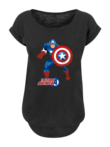 F4NT4STIC T-Shirt Captain America The First Avenger in schwarz