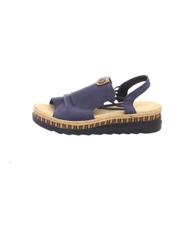 rieker Komfort Sandalen für Damen in blau