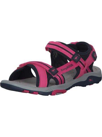 Kangaroos Sandalen in Pink/Fuchsia