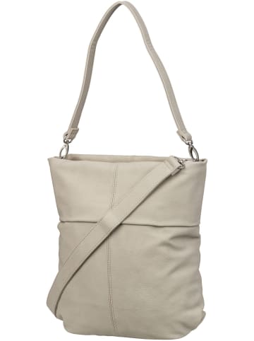 Zwei Handtasche Mademoiselle M12 in Nubuk/Linen