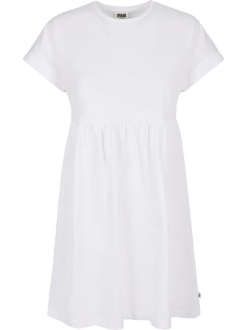 Urban Classics Urban Classics Damen Ladies Organic Empire Valance Tee Dress in white