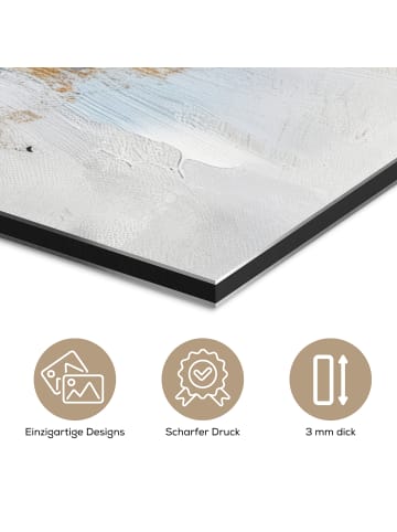 OnlyWow Metallbild Abstrakt gold