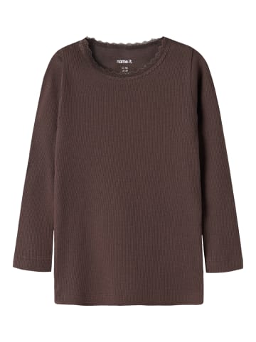name it Langarmshirt in french roast