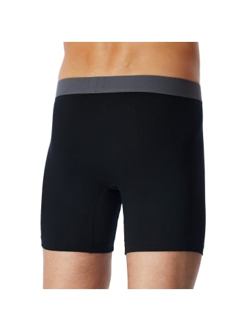 Schiesser Boxershort 3er Pack in Schwarz/Grau/Braun