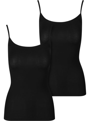 Urban Classics Urban Classics Ladies Tank Top 2-Pack in black+black