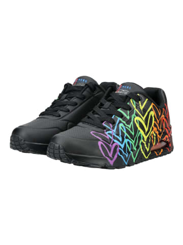 Skechers Sneaker in Schwarz Multi