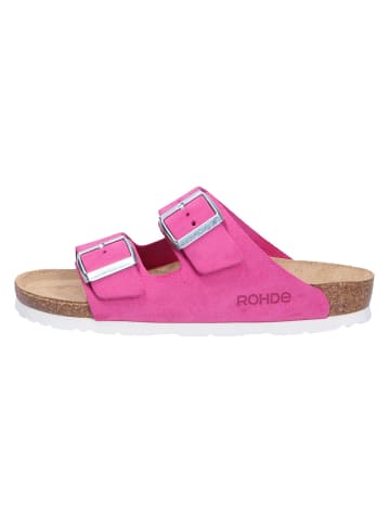 ROHDE Pantolette in rosa/pink