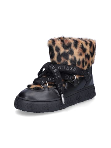 Guess Shoes Boot Uneek in Schwarz Leo