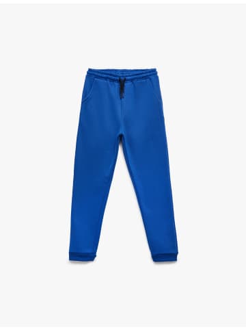 KOTON SWEAT BOTTOMS in Saks Blau