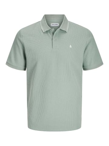 JACK & JONES PLUS Poloshirt in Iceberg Green