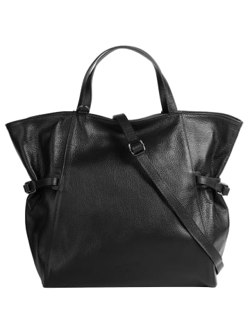 Samantha Look Shopper echt Leder in schwarz