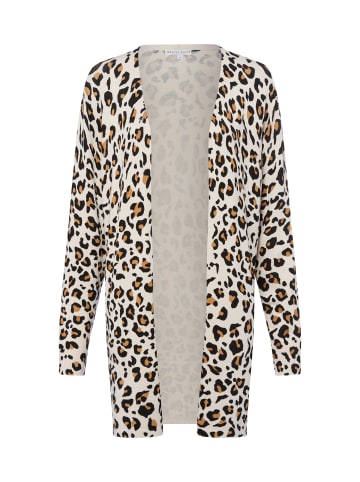 Marie Lund Strickhülle in ecru schwarz - 0001