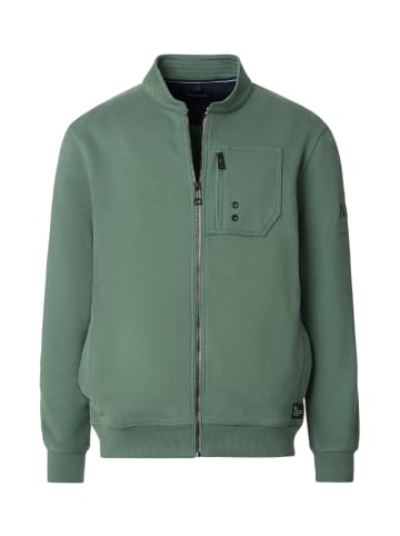 CASAMODA Sweatjacke in Grün