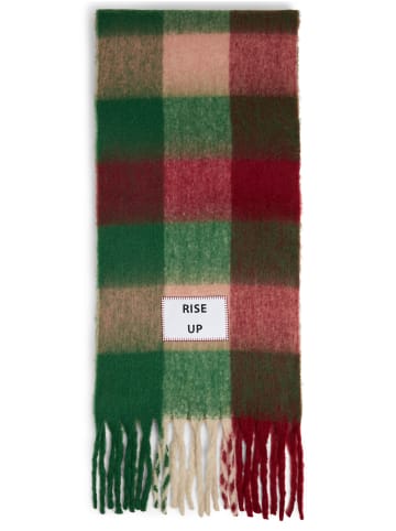 Verb to do Schal in grün bordeaux - 0001