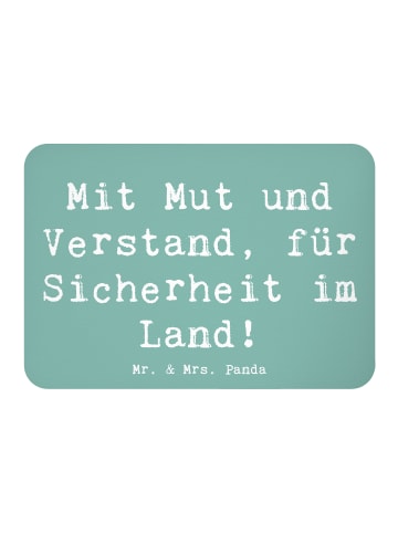 Mr. & Mrs. Panda Kühlschrank Magnet Spruch Polizist Mut Verstand... in Meeresbrise