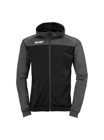 Kempa Trainingsjacke PRIME MULTI Kids in schwarz/anthra