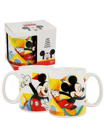 Disney Mickey Mouse Keramik Tasse Mickey Mouse Maus | 325 ml | Henkel-Becher Geschenkbox