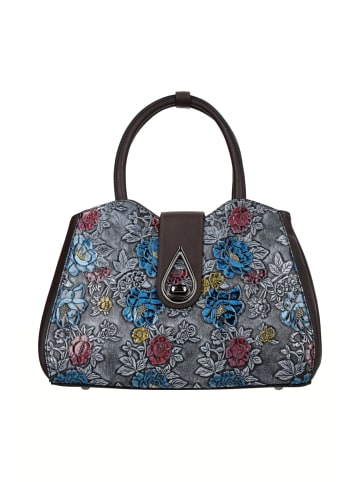 usha FESTIVAL Women Handbag in Brown Grey