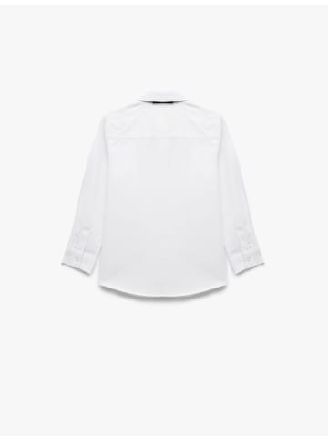 KOTON SHIRTS LS in Weiß