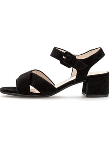 Gabor Komfort Sandale in schwarz