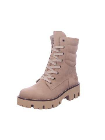 rieker Schnürboot Warmfutter in beige