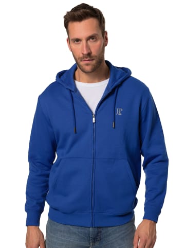 JP1880 Sweatjacke in kobaltblau