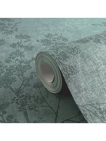 A.S. Création Tapete Whispering Trees in Grün