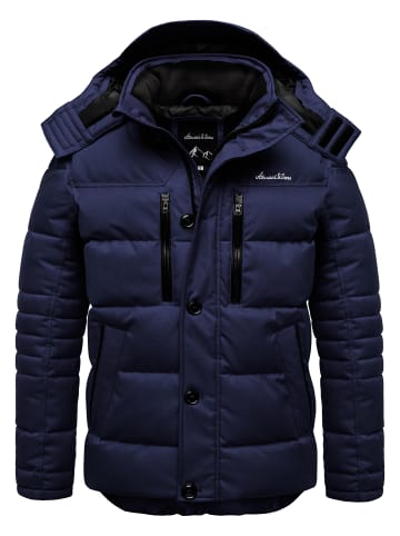 Amaci&Sons Winterjacke WACO in Navyblau