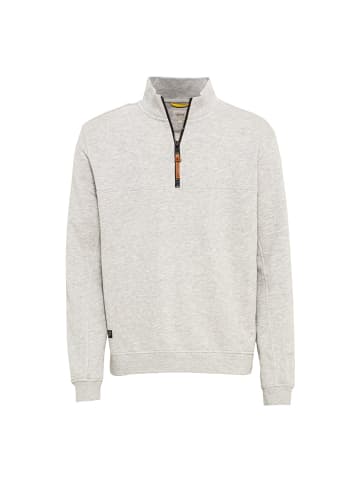 Camel Active Sweatshirt in warm light grey melange