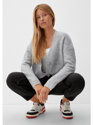 QS Jacke langarm in Grau