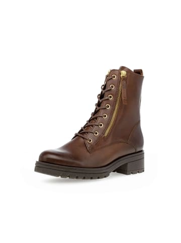 Gabor Comfort Biker Boots in braun