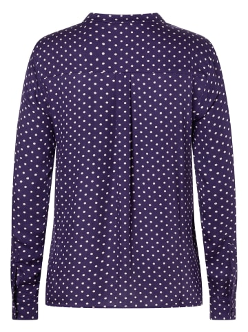 More & More Punktebluse in little dots print pure purple