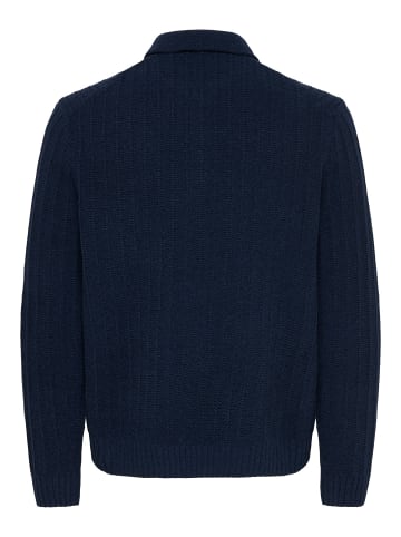 ONLY & SONS Gestrickter Rollkragen in Dark Sapphire 1