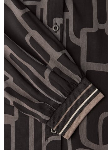 Street One Bluse in schoko taupe - 0002