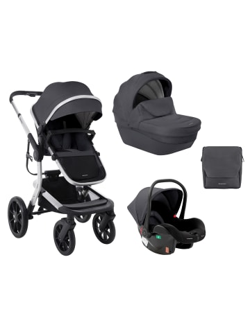 Kikkaboo Kombikinderwagen Irene 3 in 1 in grau