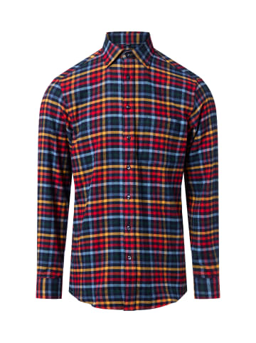 Andrew James Flanellhemd in marine mehrfarbig - 0007