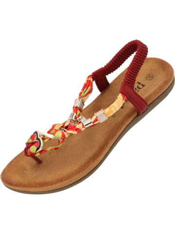Palado Komfort-Sandalen Jurte by Sila Sahin in Rot