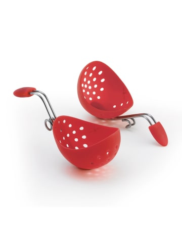 Cuisipro CUISIPRO | Eier-Pochierer, rot